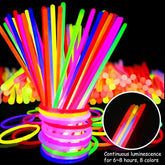 Nessiworld Glowing in the Dark Luminous Phosphorescent Glow Stick Bracelet 50 Pieces